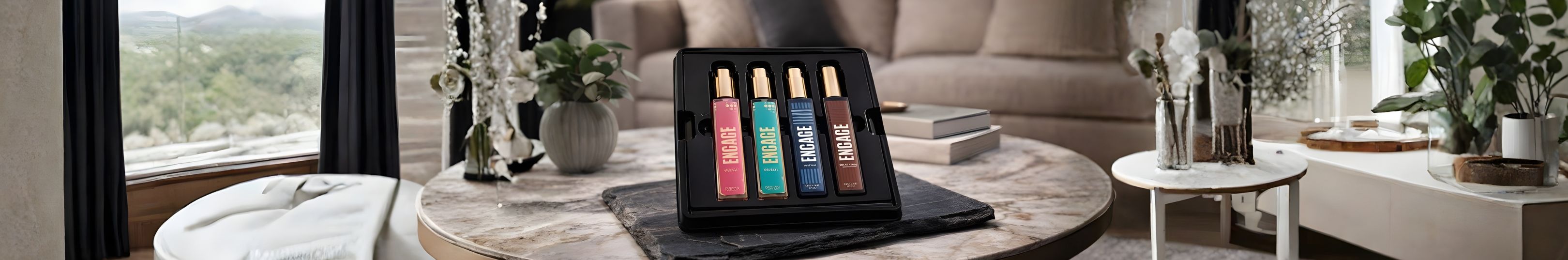Engage Celebrations Long Lasting Perfume Gift Set 4 Pack Combo 100ml (For Men & Women)
