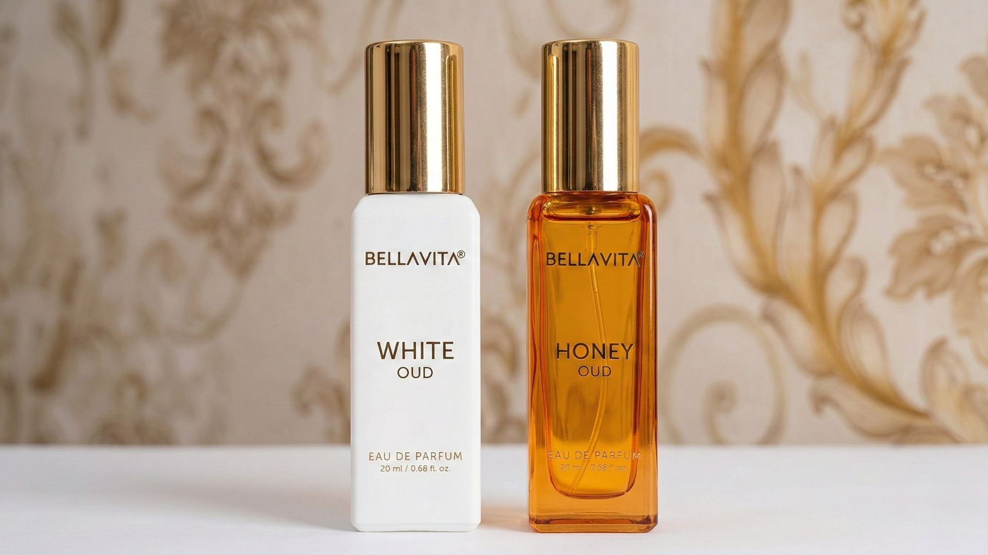 ‹ › 1 / 6 Bellavita White Oud & Honey Oud Perfume Combo Gift Set (For Men & Women)
